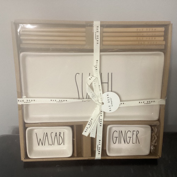 Rae Dunn sushi set - Picture 1 of 1